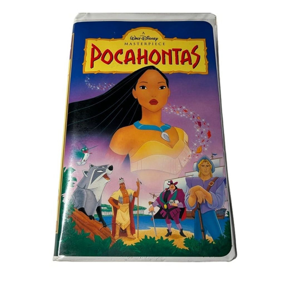 Pocahontas (VHS, 1996) A Walt Disney Animated Masterpiece Film